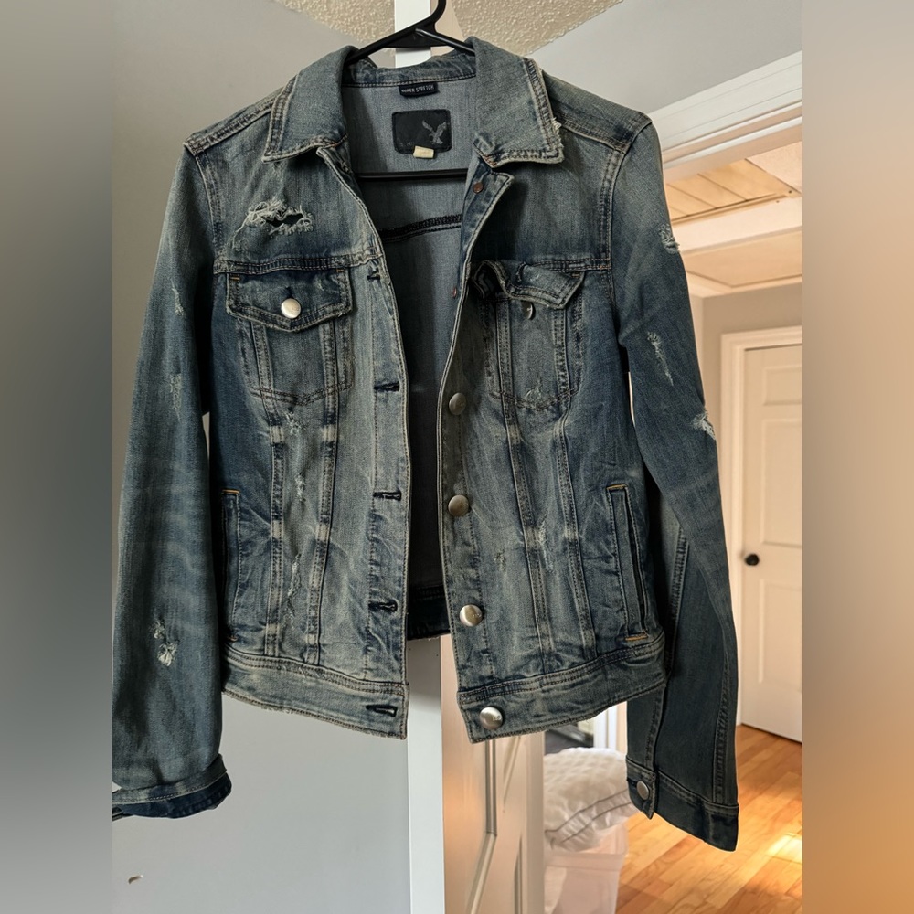 AE Super Stretch Jean Jacket